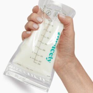 Sprucely Breast Milk Storage Bags 50 Count
